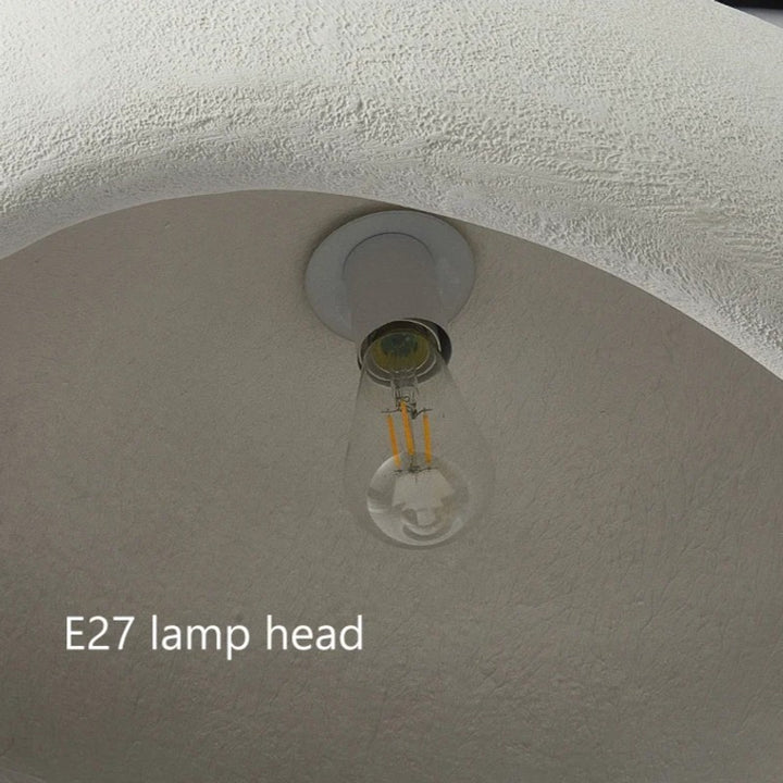 Lumena | Japandi Wabi Sabi Fiberglass Pendant Light