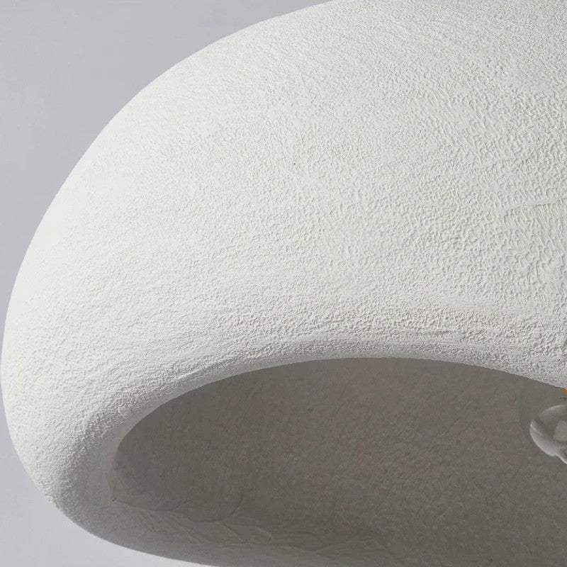 Lumena | Japandi Wabi Sabi Fiberglass Pendant Light