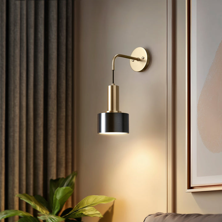 Metal Drop Wall Sconce | Modern Wireless Downlight Wall Lights