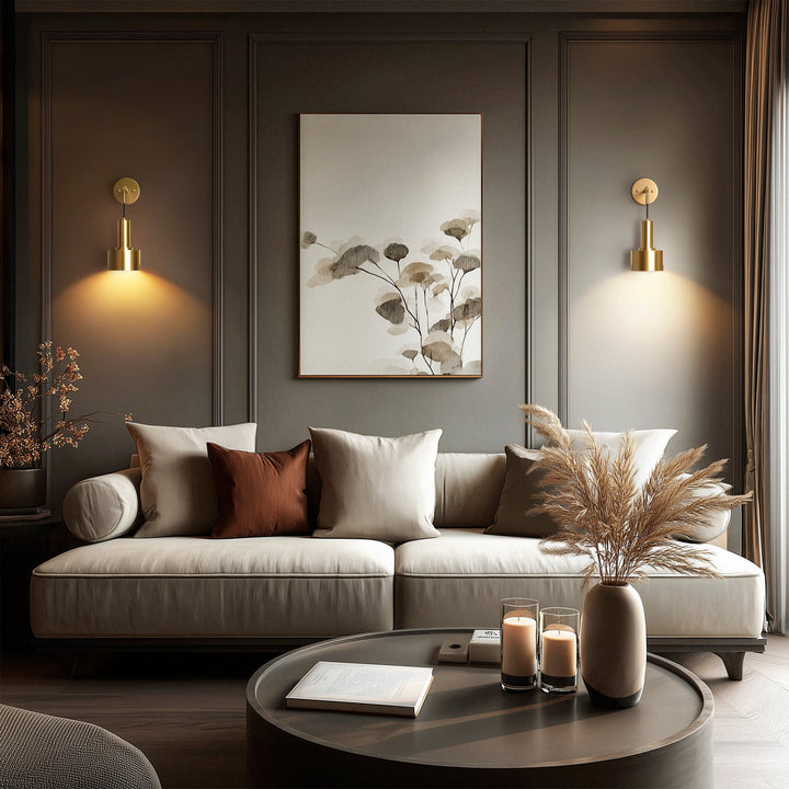 Metal Drop Wall Sconce | Modern Wireless Downlight Wall Lights