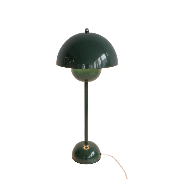 Mushroom Dome Table Lamp in Green