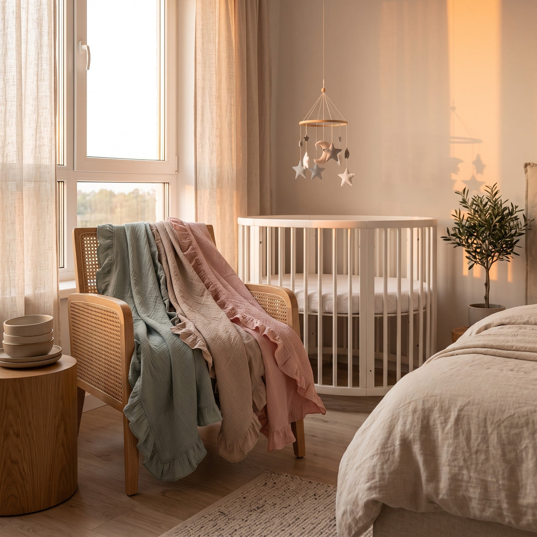 Organic Cotton Muslin Swaddle