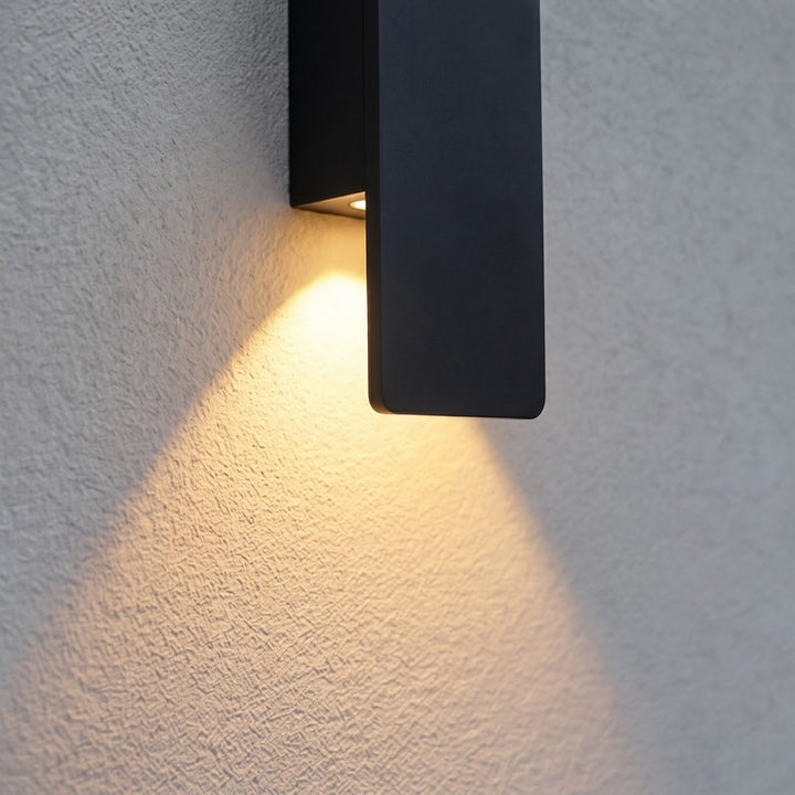 Outdoor Wall Light - Modern Rectangular LED Fixture