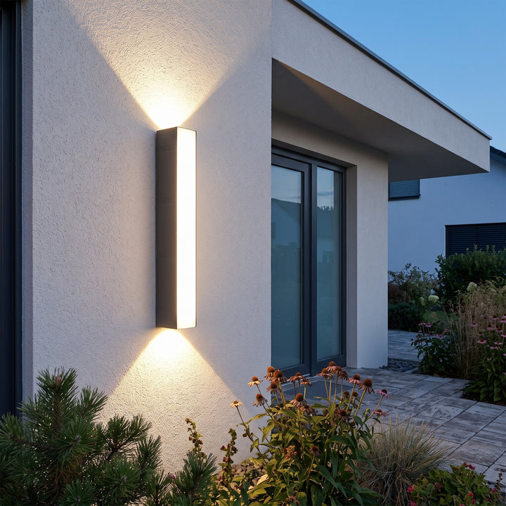 Outdoor Wall Mounted Lamp - Vertical Bar Up and Down Light