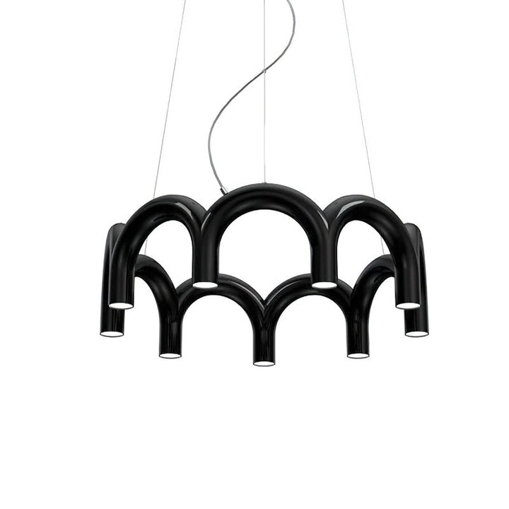 Pendant Chandelier - Multi-Head with Downlight Orientation