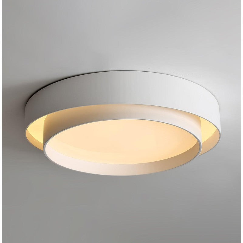Pendant Lamp - Double-Ring Cylindrical