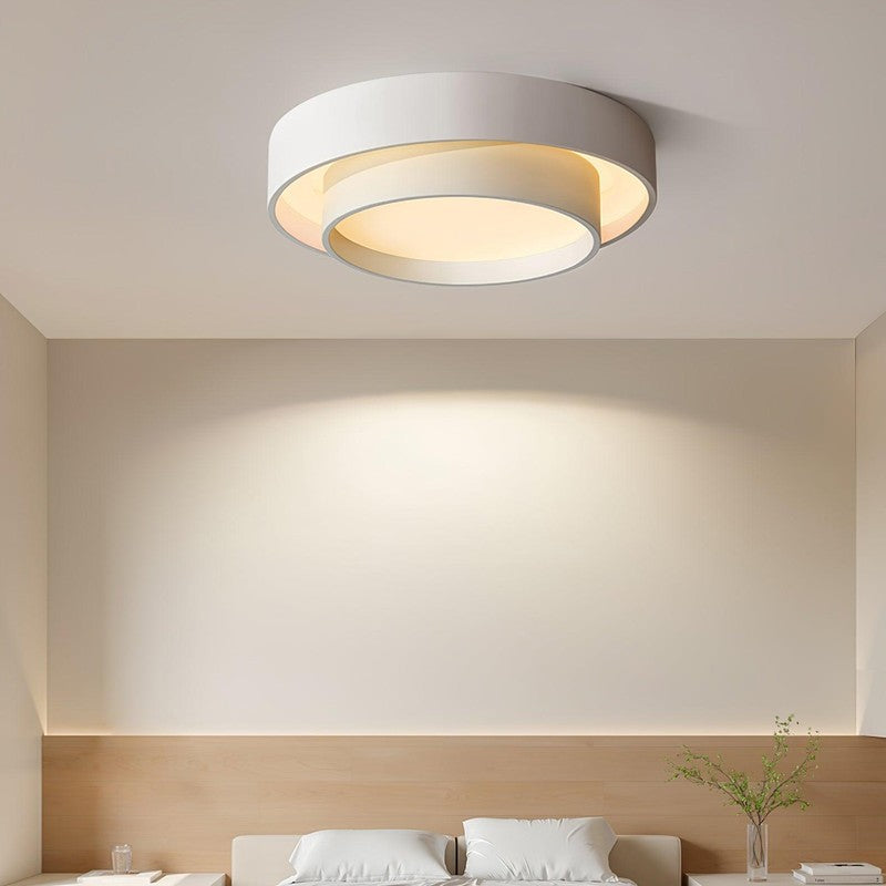 Pendant Lamp - Double-Ring Cylindrical