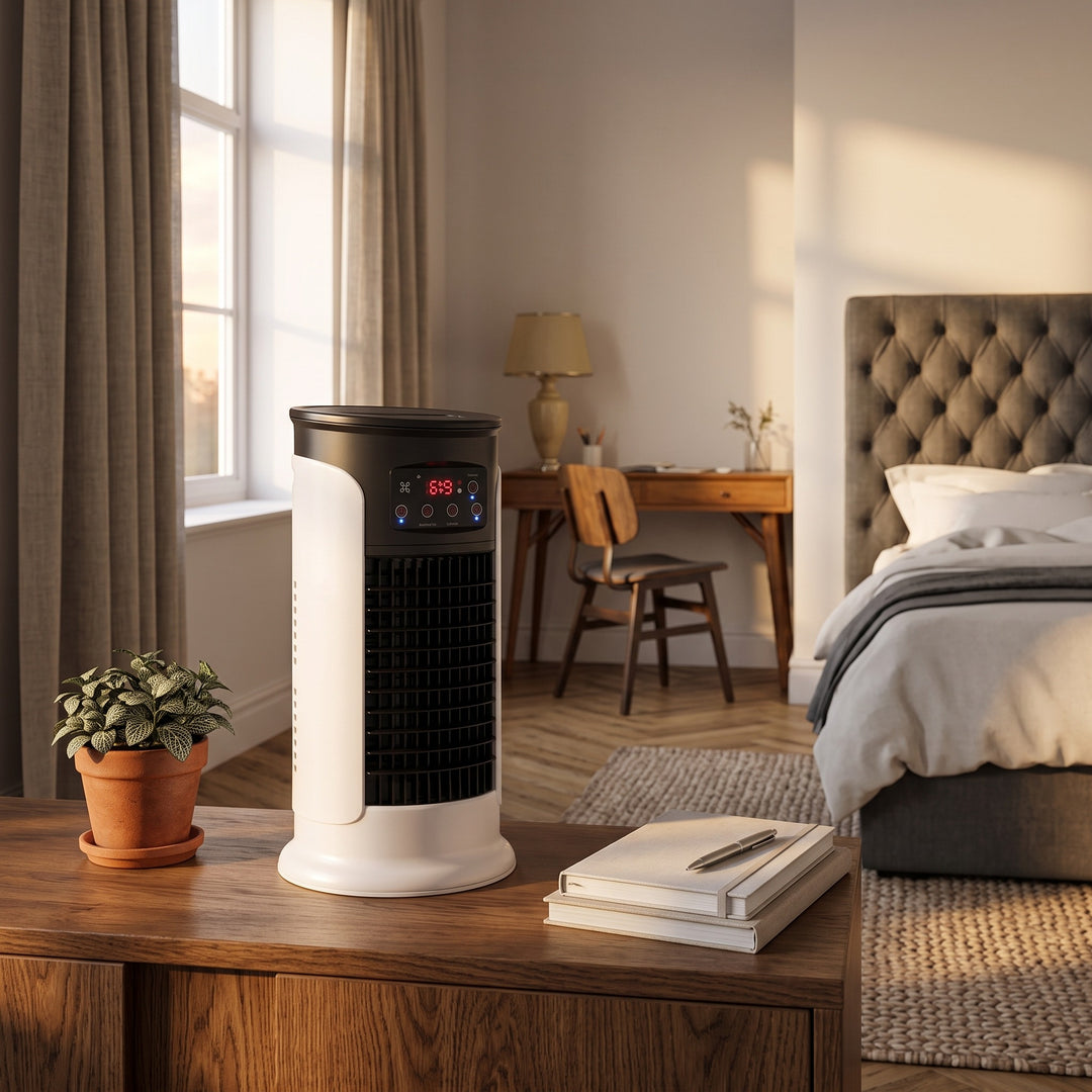 Portable Evaporative Air Cooler Tower Fan Digital Display