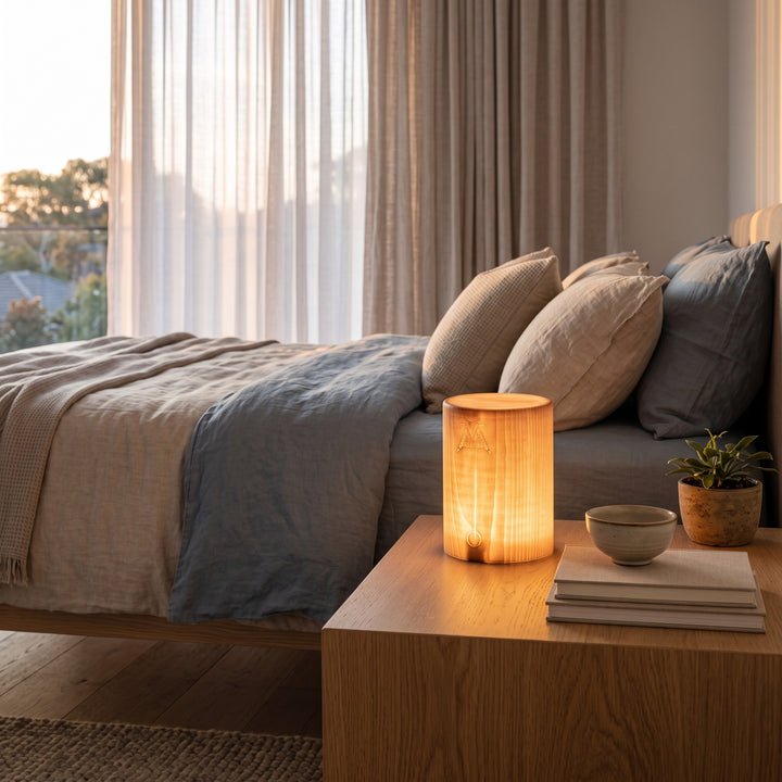 Rechargeable Cordless LED Table Lamp - Cylindrical Shape
