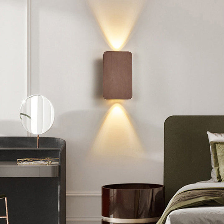 Rectangular Up Down Wall Light | Modern Minimalist LED Wall Sconce