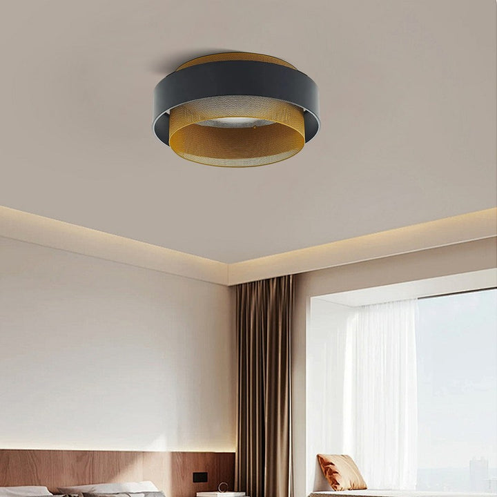 Ring Ceiling Light - Double Ring LED Flush Mount