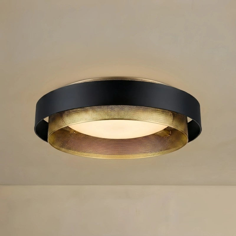 Ring Ceiling Light - Double Ring LED Flush Mount