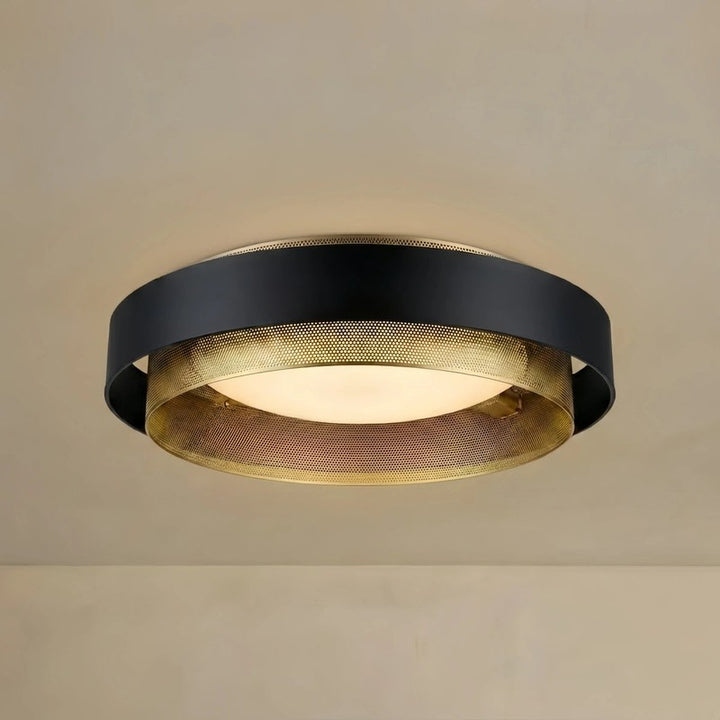 Ring Ceiling Light - Double Ring LED Flush Mount