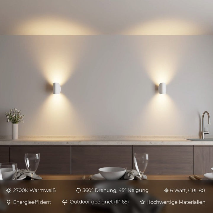 Rotatable Outdoor LED Wall Light