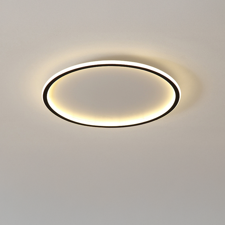 Round LED Flush Ceiling Light | Scandinavian Minimalist Ceiling Light