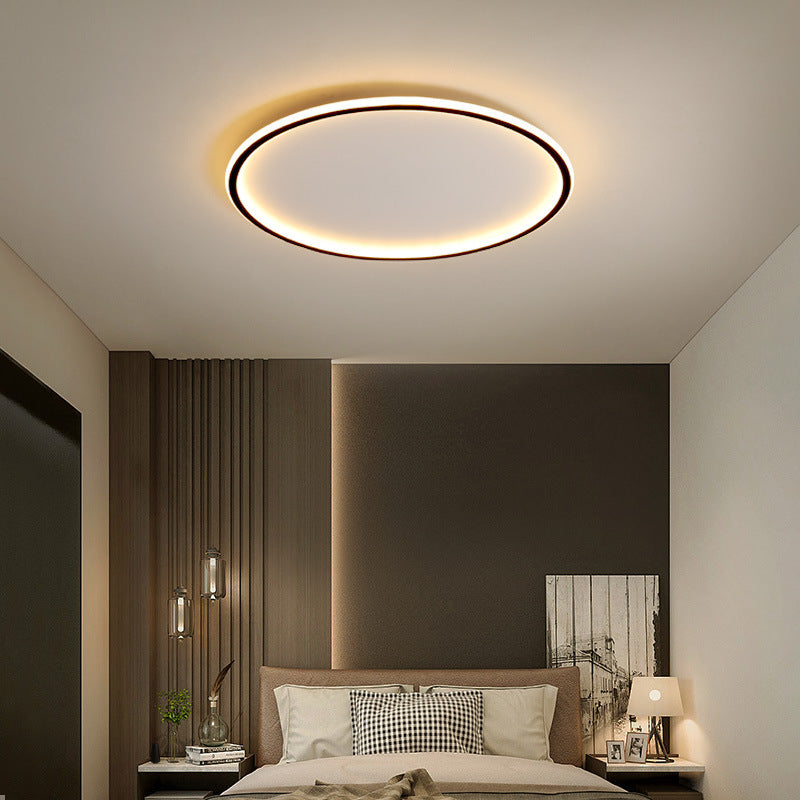 Round LED Flush Ceiling Light | Scandinavian Minimalist Ceiling Light