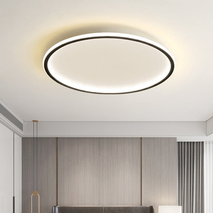 Round LED Flush Ceiling Light | Scandinavian Minimalist Ceiling Light