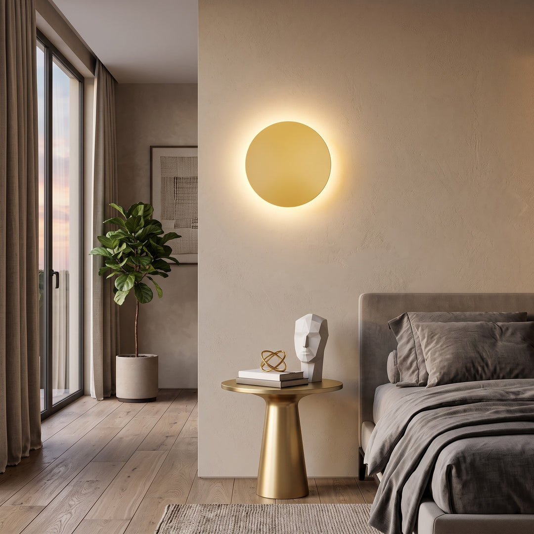 Round LED Wall Lamp - Backlit