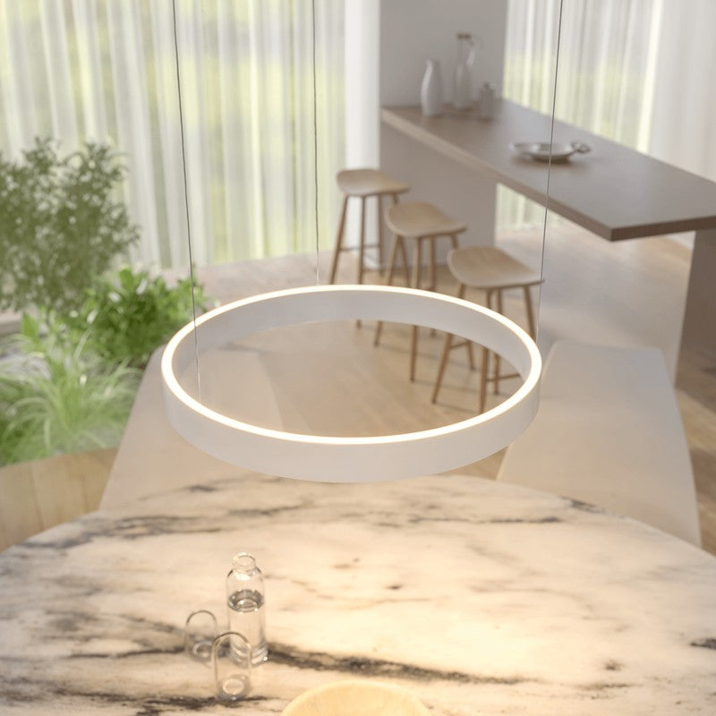 Round Ring LED Pendant Light Dimmable