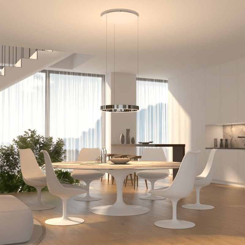 Round Ring LED Pendant Light Dimmable