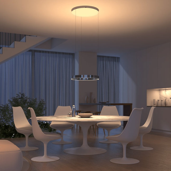 Round Ring LED Pendant Light Dimmable