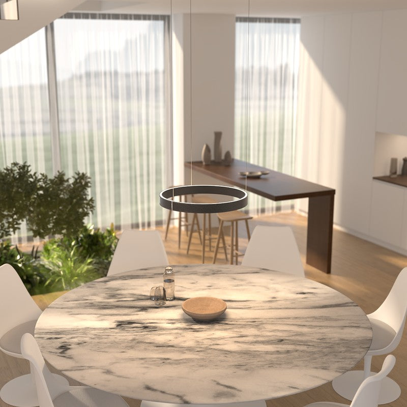 Round Ring LED Pendant Light Dimmable