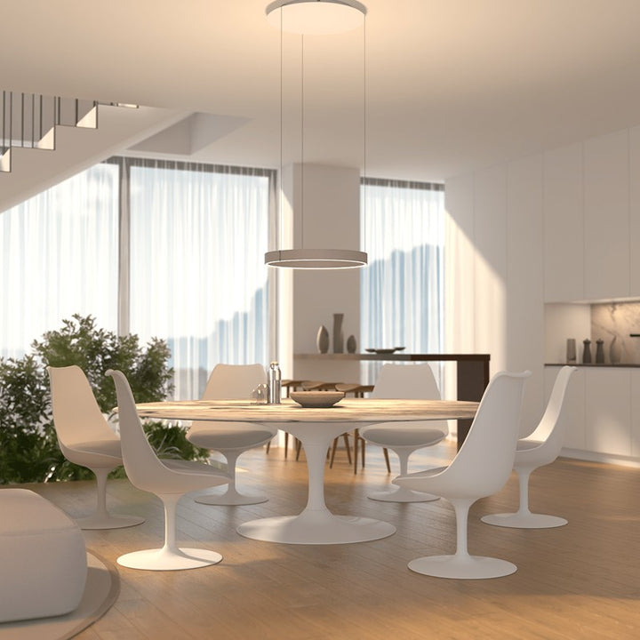 Round Ring LED Pendant Light Dimmable