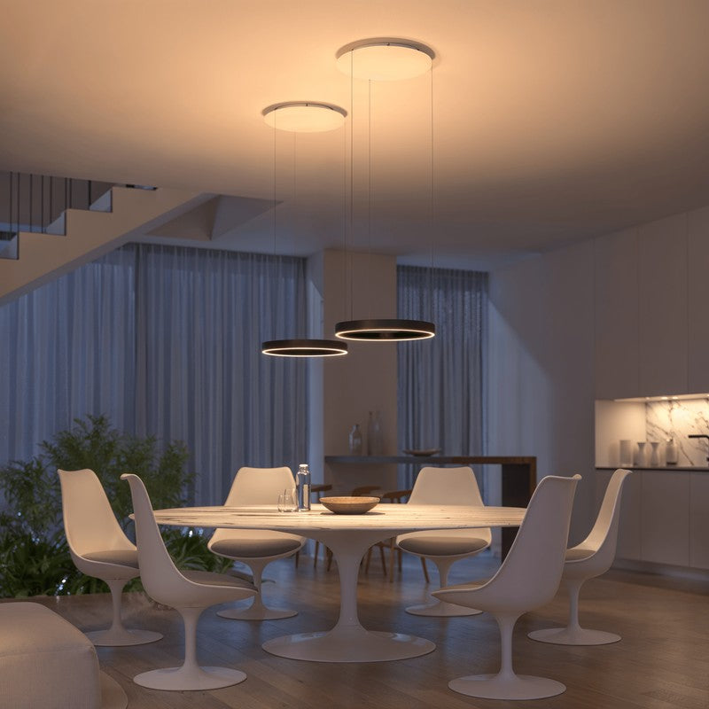 Round Ring LED Pendant Light Dimmable