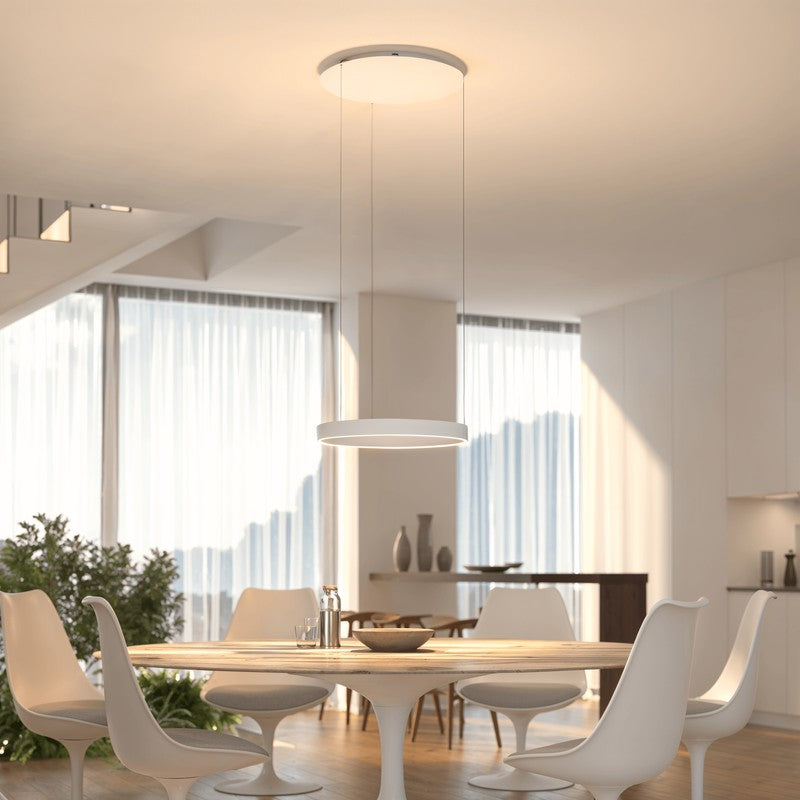 Round Ring LED Pendant Light Dimmable