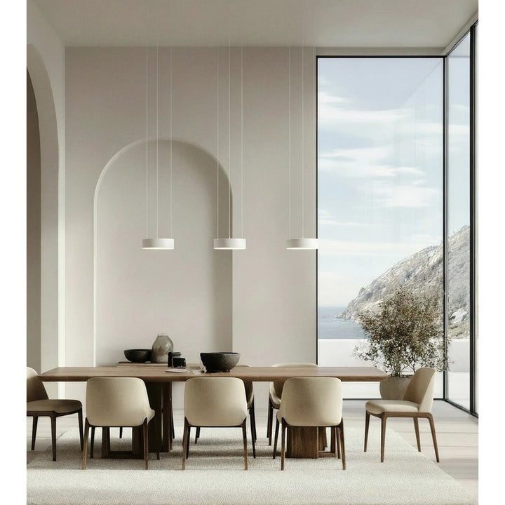 Round Ring LED Pendant Light Dimmable