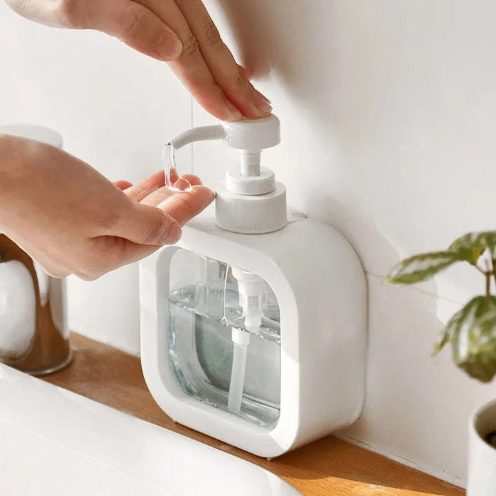 Soap Dispenser - Refillable Pump with Transparent Window