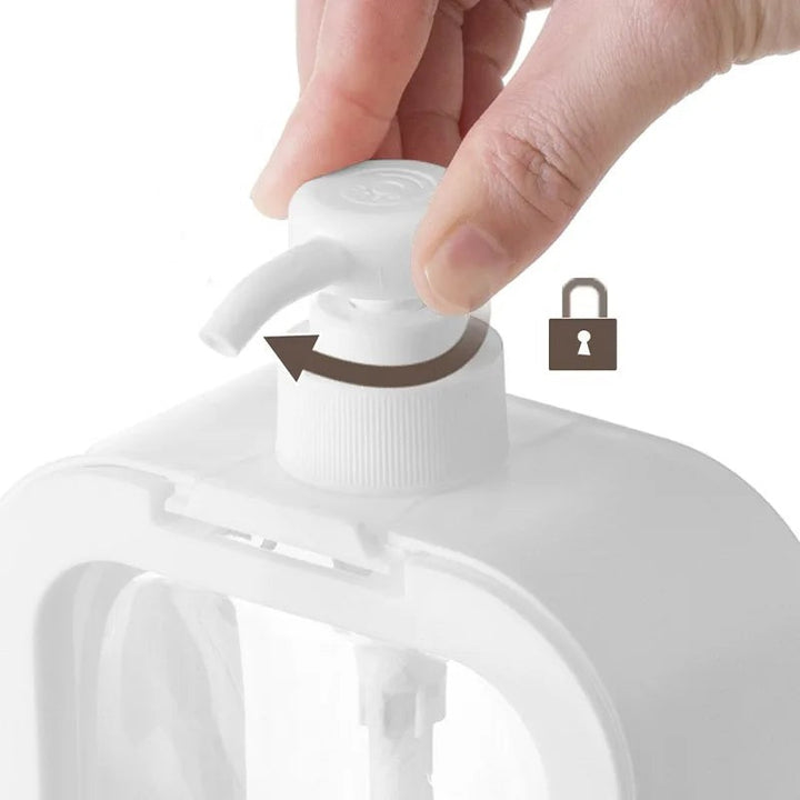 Soap Dispenser - Refillable Pump with Transparent Window