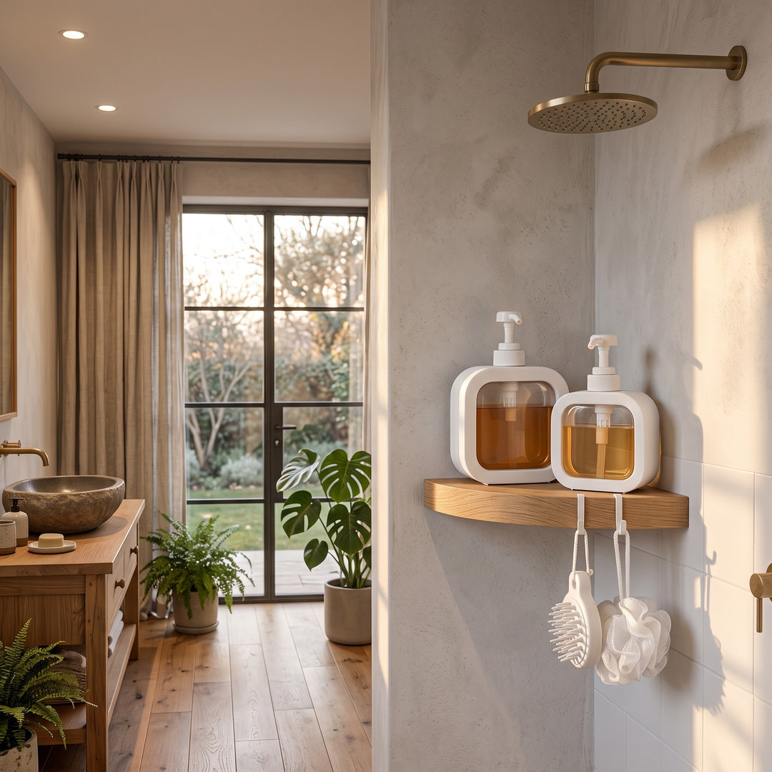 Soap Dispenser - Refillable Pump with Transparent Window