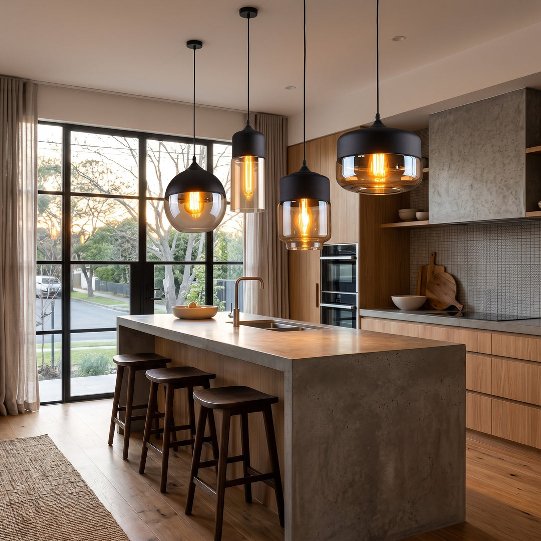 Suspension Pendant Lamp - Shade with Top Cap