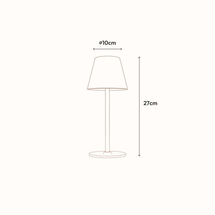 Table Lamp - Battery-Powered Cordless Outdoor Light