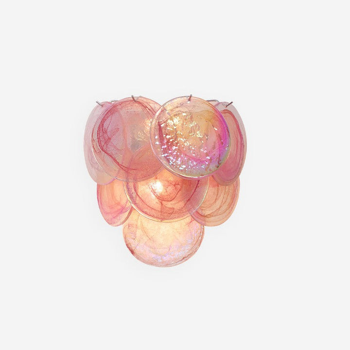 [TEST] Glass Disc Wall Lamp | Elegant Layered Glass Sconce