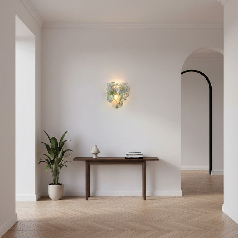 [TEST] Glass Disc Wall Lamp | Elegant Layered Glass Sconce