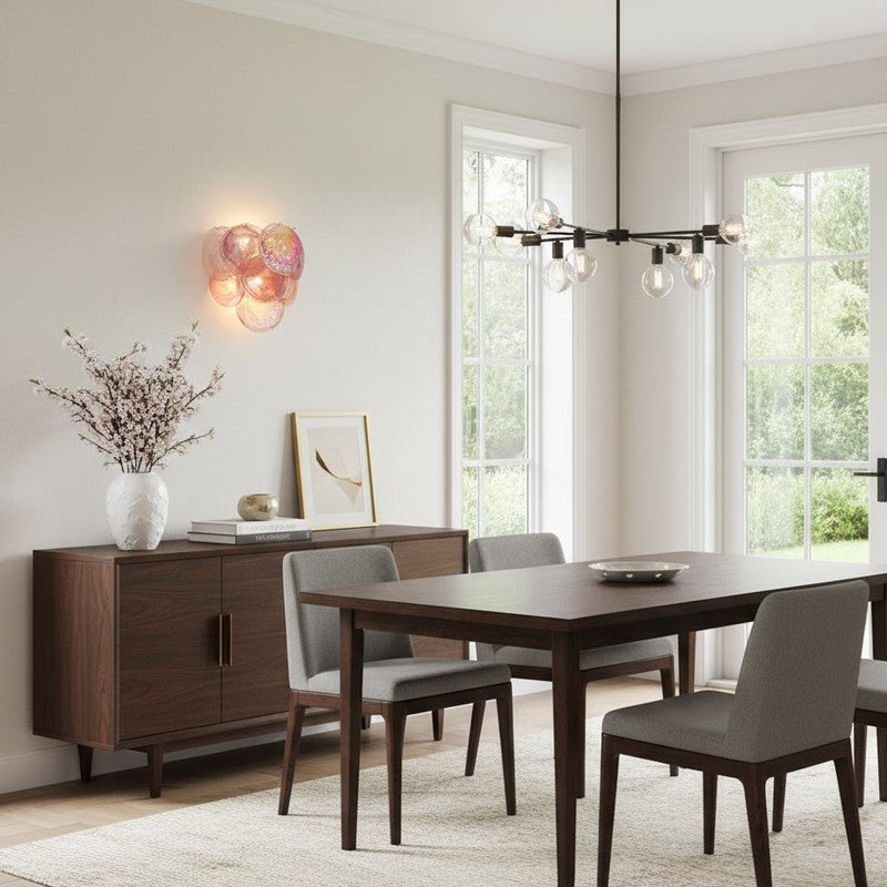 [TEST] Glass Disc Wall Lamp | Elegant Layered Glass Sconce
