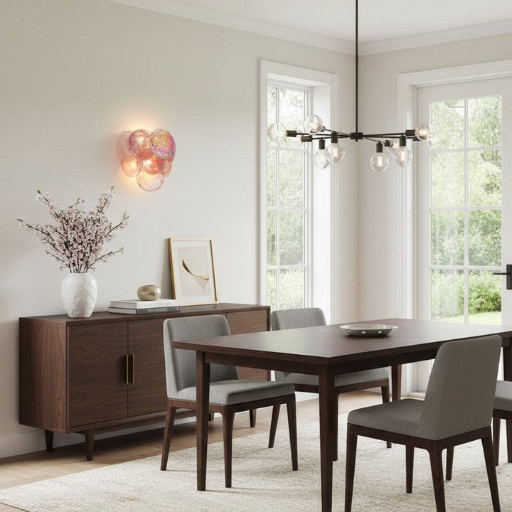 [TEST] Glass Disc Wall Lamp | Elegant Layered Glass Sconce