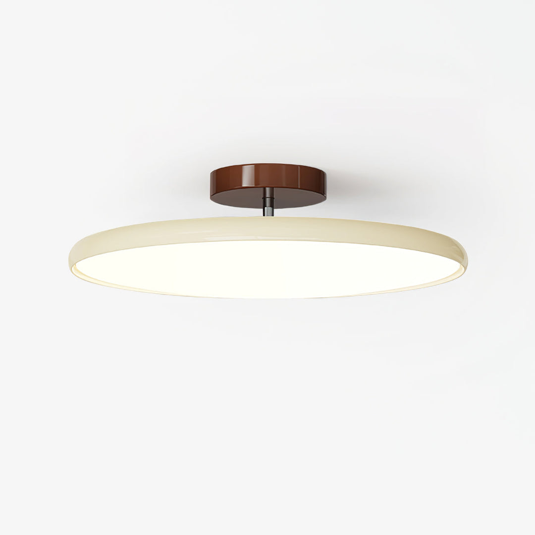 Tilting LED Ceiling Light | Modern Adjustable Semi-Flush Light