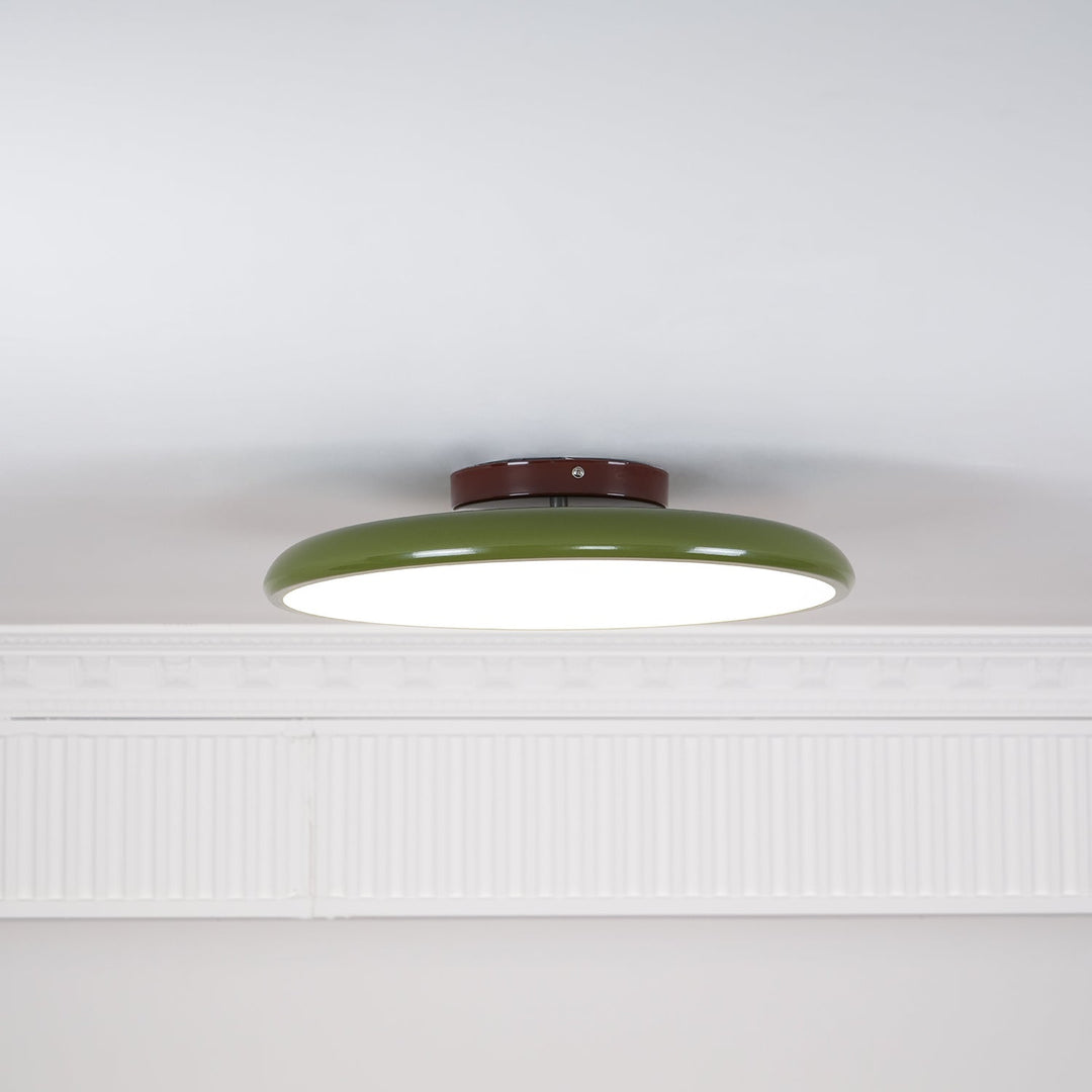 Tilting LED Ceiling Light | Modern Adjustable Semi-Flush Light