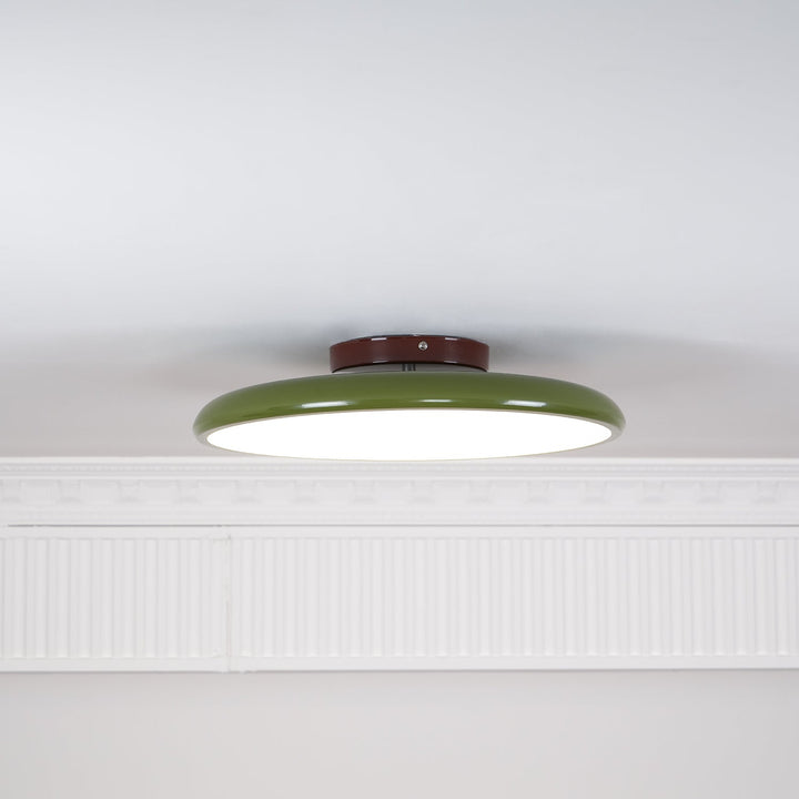Tilting LED Ceiling Light | Modern Adjustable Semi-Flush Light