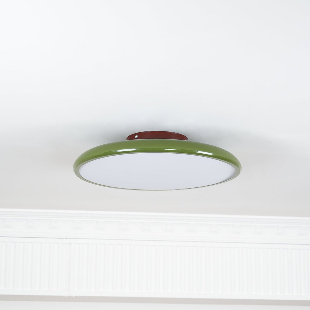 Tilting LED Ceiling Light | Modern Adjustable Semi-Flush Light