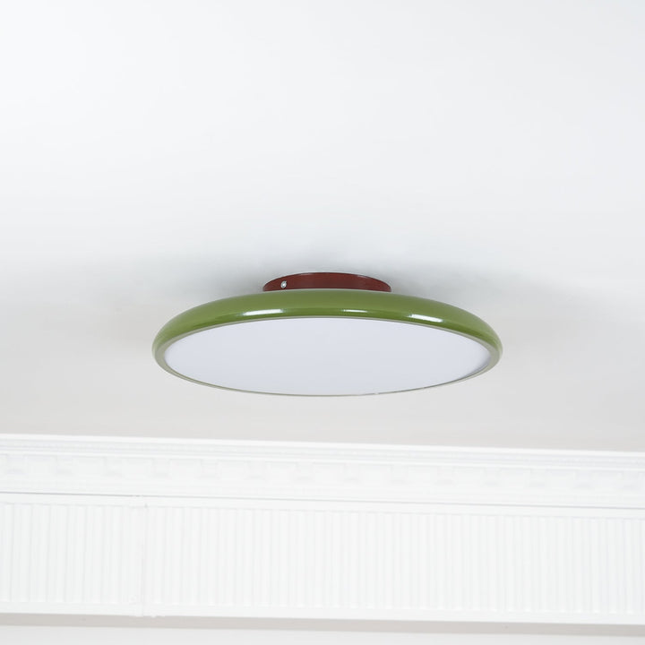 Tilting LED Ceiling Light | Modern Adjustable Semi-Flush Light