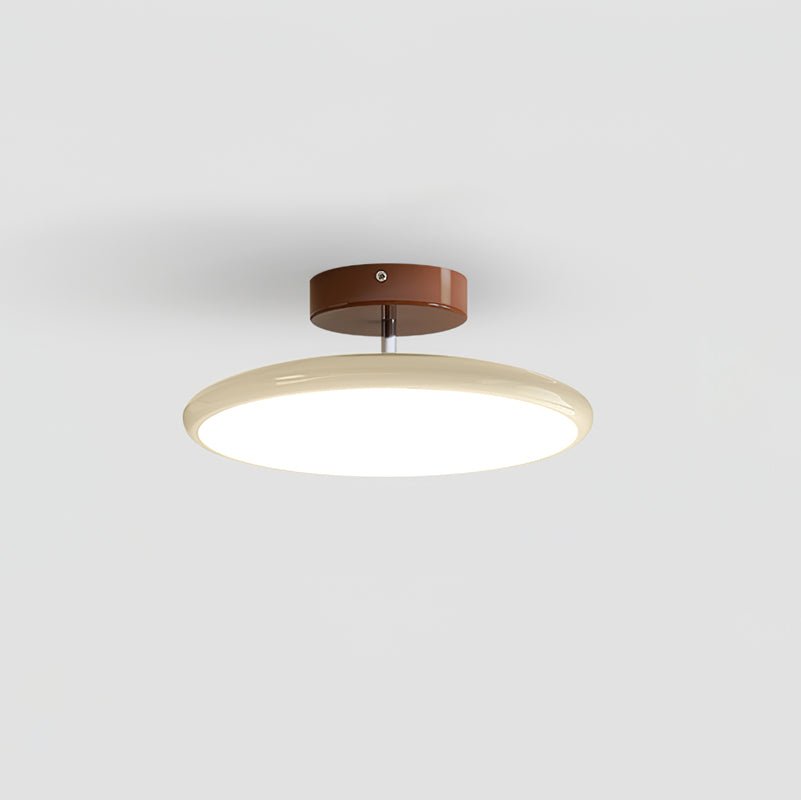 Tilting LED Ceiling Light | Modern Adjustable Semi-Flush Light