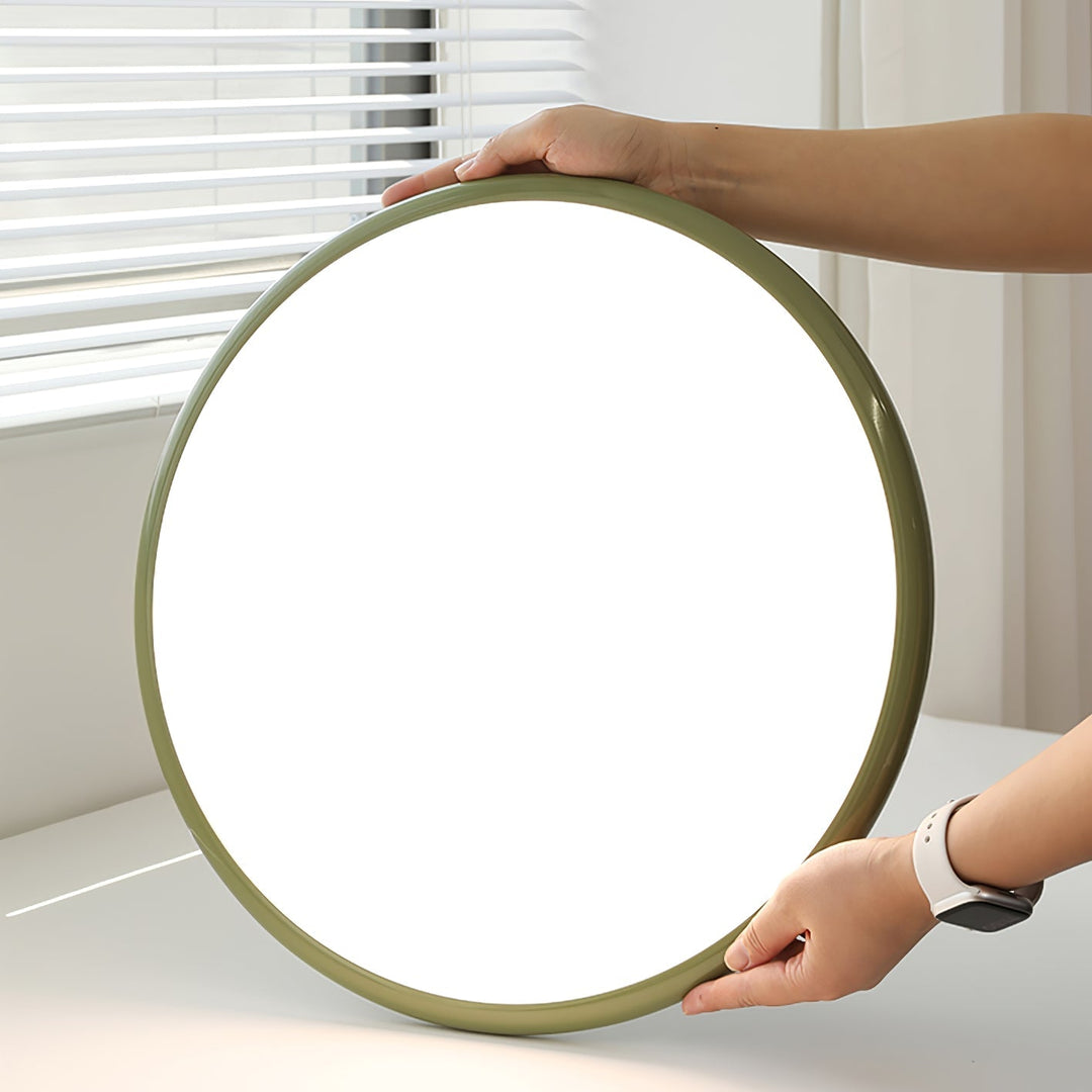 Tilting LED Ceiling Light | Modern Adjustable Semi-Flush Light