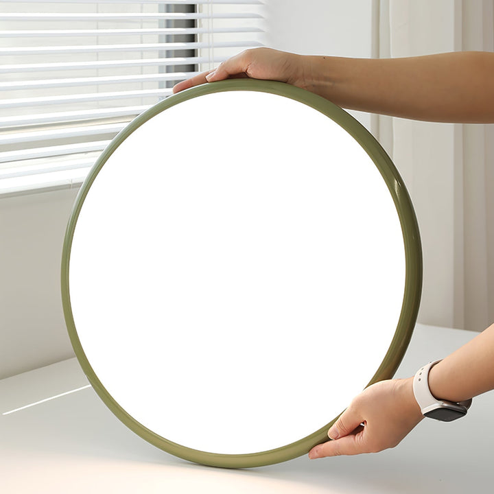 Tilting LED Ceiling Light | Modern Adjustable Semi-Flush Light