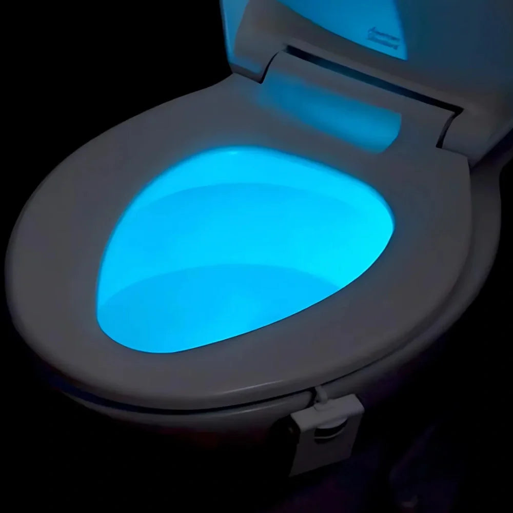 Toilet Night Light with Sensor - LED Multi-Color Bowl Light