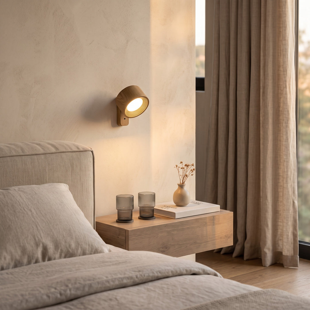 Wall Mounted LED Spot Lamp - Adjustable Round Head Accent Light
