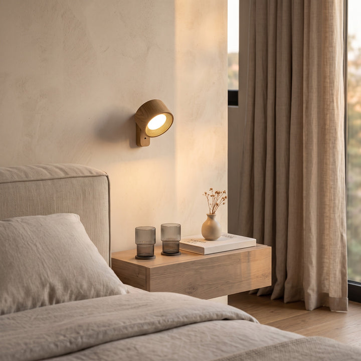 Wall Mounted LED Spot Lamp - Adjustable Round Head Accent Light